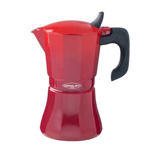Cafetera Italiana Oroley Petra Roja 6 Tazas